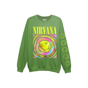 green nirvana sweatshirt