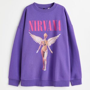 h&m nirvana sweatshirt