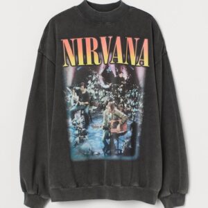 black nirvana sweatshirt