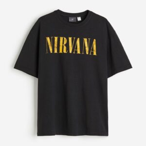black nirvana shirt