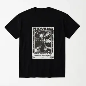 nirvana band t shirt