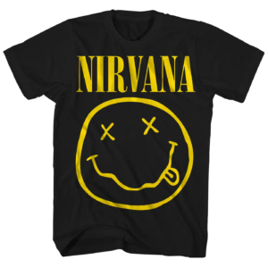 nirvana smiley face shirt